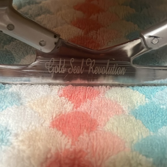 Edea Piano Ice skates X John Wilson Gold Seal Revolution blades size 240 C - Picture 2 of 4